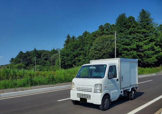 自社便による迅速な配送体制